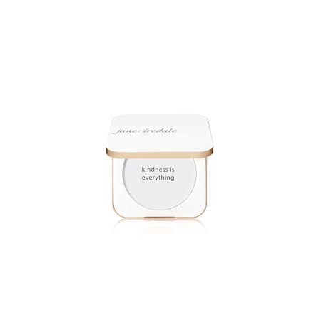 Jane Iredale Refillable Compact Aluminiowa puderniczka do pudru prasowanego BIAŁA